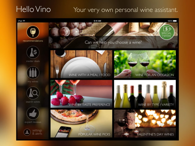 Hello Vino Wine App Gets Updated With New iOS 7 Design, Major Improvements