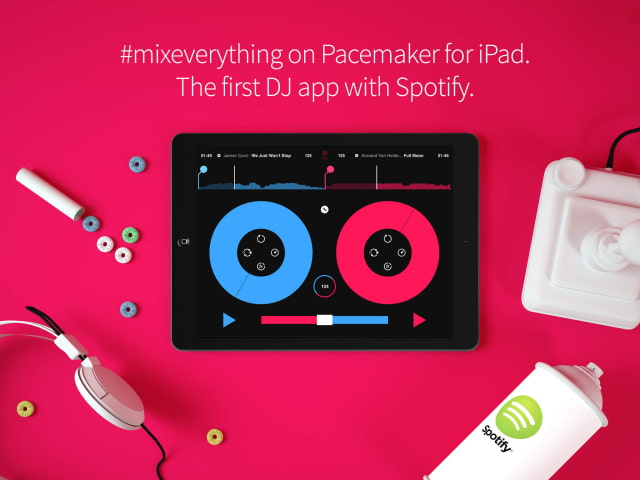 New Pacemaker DJ App Lets You Mix Millions of Tracks By Connecting to Spotify [Video]