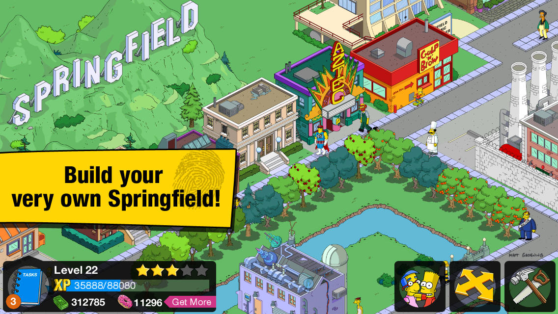 The Simpsons: Tapped Out Gets a Valentine&#039;s Day Update