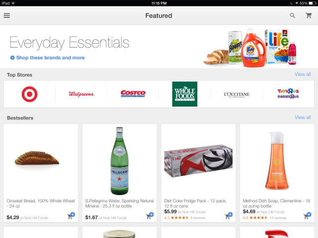 Google Shopping Express App Gets iPad Support