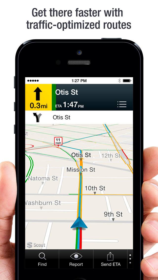 Scout GPS App Now Offers Real-Time Traffic Alerts
