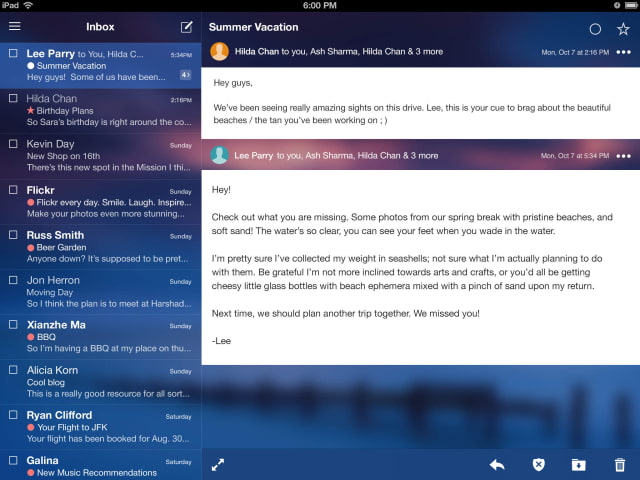 Yahoo Mail App Gets Optimized for Use With VoiceOver
