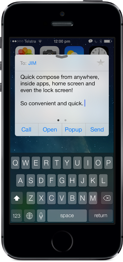 BiteSMS 8.0 Exits Beta, Brings iOS 7 and iPhone 5s Support