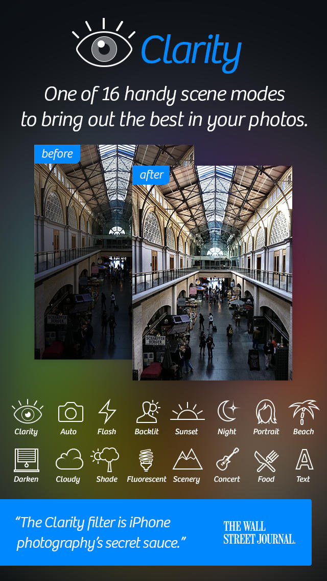 Camera+ App Gets 16x9 Shooting Mode, New Boost Feature, Other Refinements