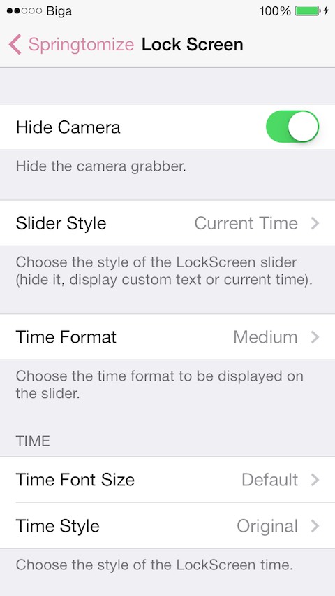 Springtomize 3 Tweak Gets Lock Animations, Scroll Animations, Icon Label Customization, More