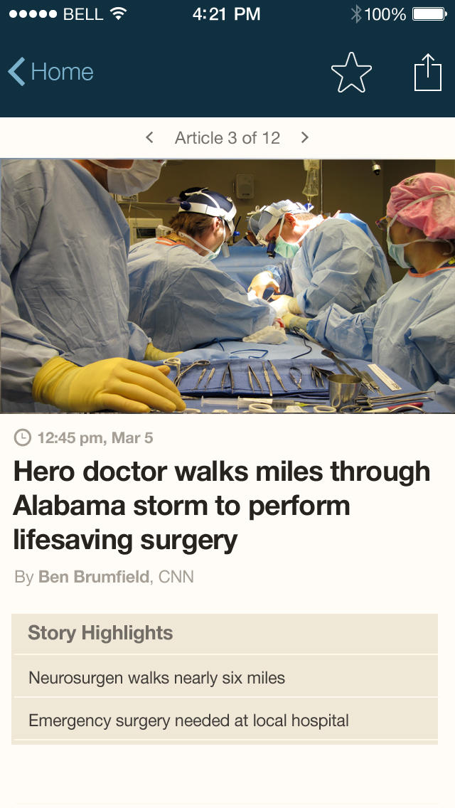 CNN App Now Lets You Read Articles While Watching Video, View Photos Full Screen
