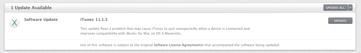 Apple Releases iTunes 11.1.5
