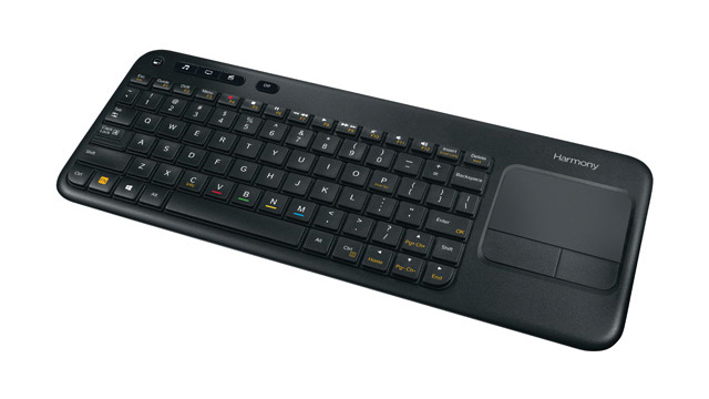 Logitech Introduces Harmony Smart Keyboard for Apple TV, Other Media Devices