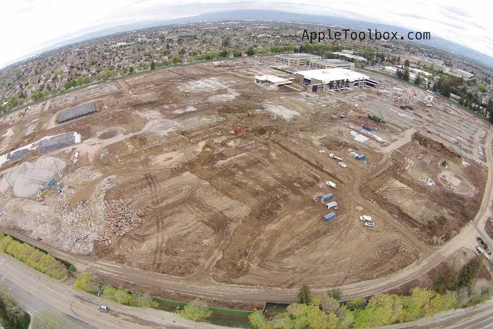 Apple Has Nearly Finished Demolition for Apple Campus 2 [Photos]