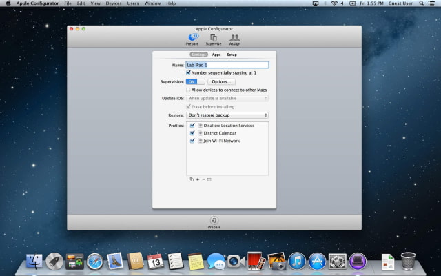 Apple Configurator 1.5 Released With Support for MDM Enrollment URLs