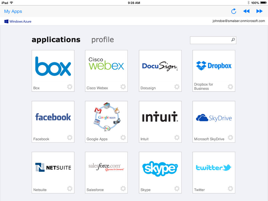 Microsoft Releases &#039;My Apps – Windows Azure Active Directory&#039; App for iOS