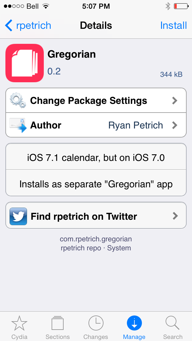 Ryan Petrich Releases the iOS 7.1 Calendar App for iOS 7.x