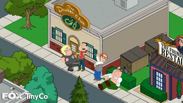 First Screenshots From the Upcoming FAMILY GUY Game for iOS [Images]