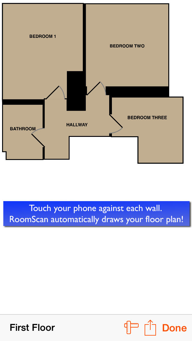 Just Touch Your iPhone to Each Wall and the RoomScan App Will Draw a Floorplan [Video]