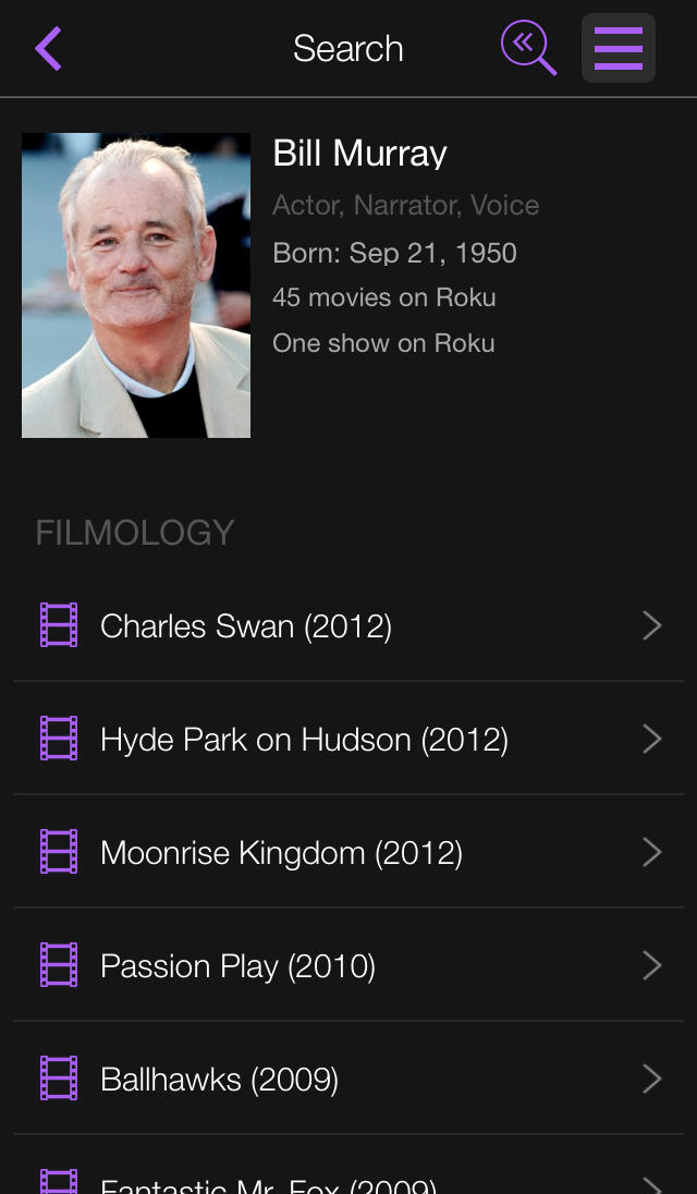 Roku App Gets Updated With All New Visual Design, Search on iPhone