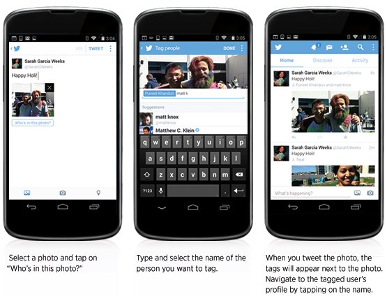 Twitter App Update Brings Photo Tagging, Ability to Share 4 Photos in a Tweet