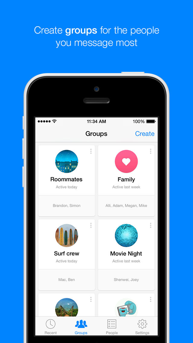 Facebook Messenger for iOS Updated to Let You Create Groups, Forward Messages