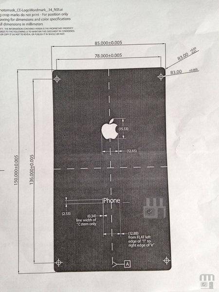 Leaked iPhone 6 Schematic Reveals Its Dimensions? [Image]