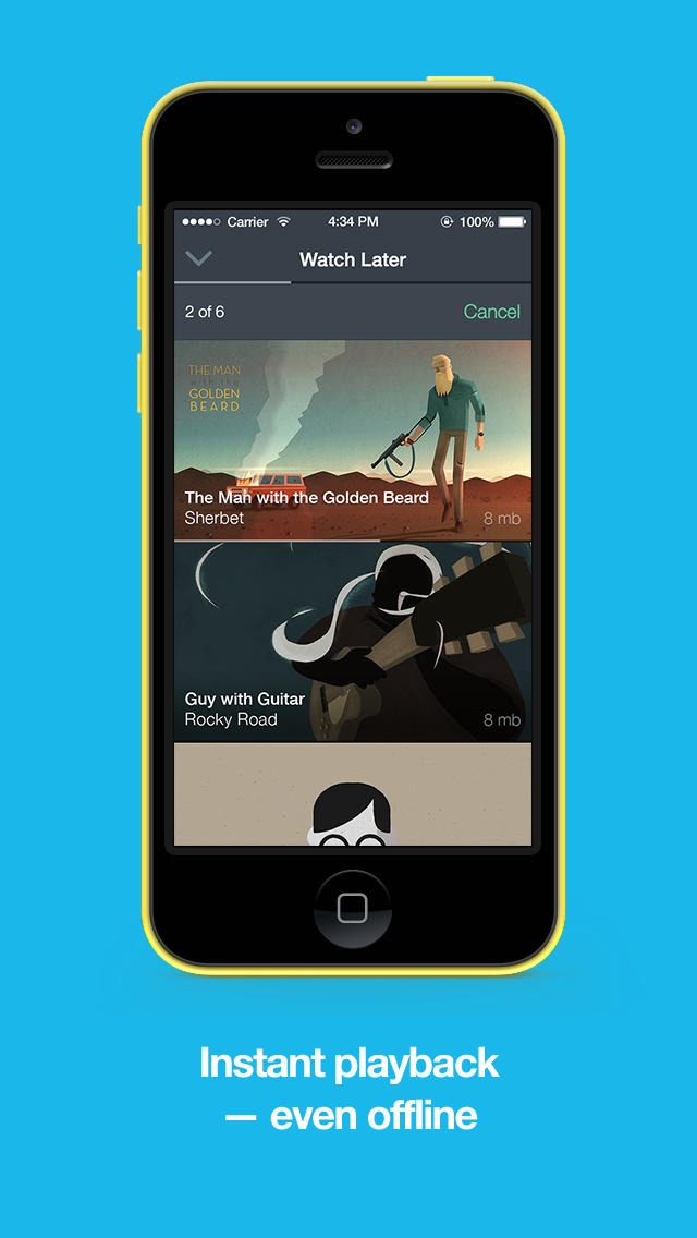 Vimeo App Makes It Easier to Search, Add Videos to Watch Later