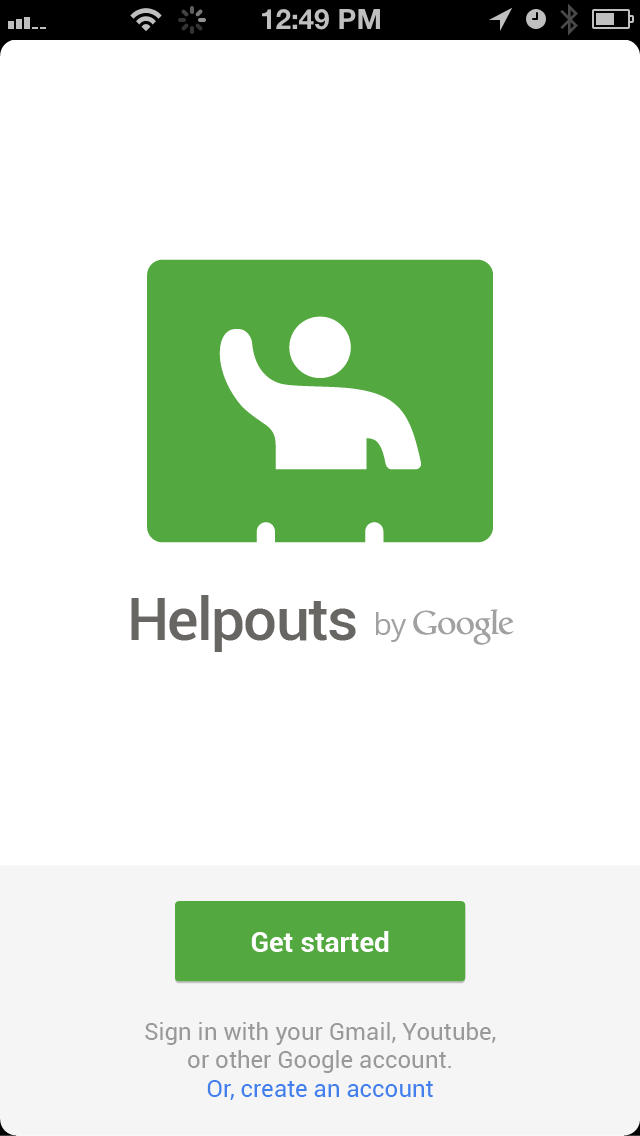 Google Releases New Helpouts App for iPhone