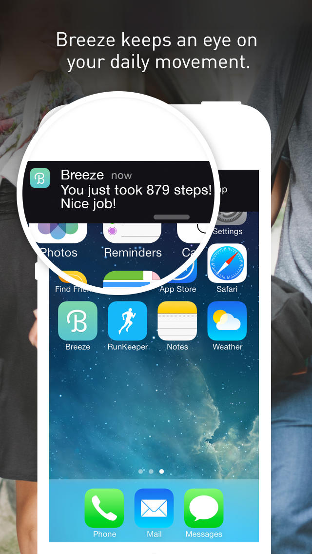 RunKeeper Launches New &#039;Breeze&#039; Activity and Step Tracking App