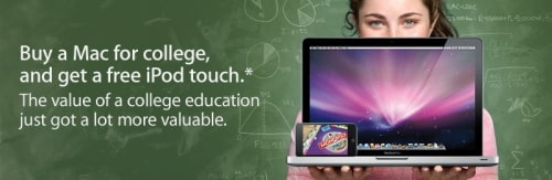 Apple Launches 2009 Back to School Promo