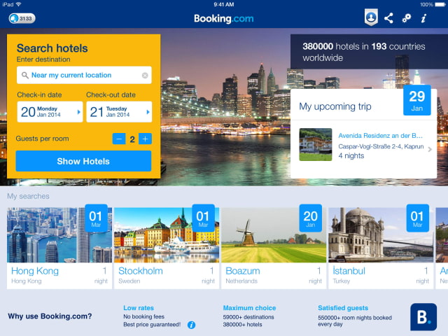 Booking.com App Makes It Easier to See Your Booking Essentials at a Glance