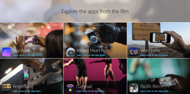 Apple Highlights Apps From Its New &#039;Powerful&#039; Ad