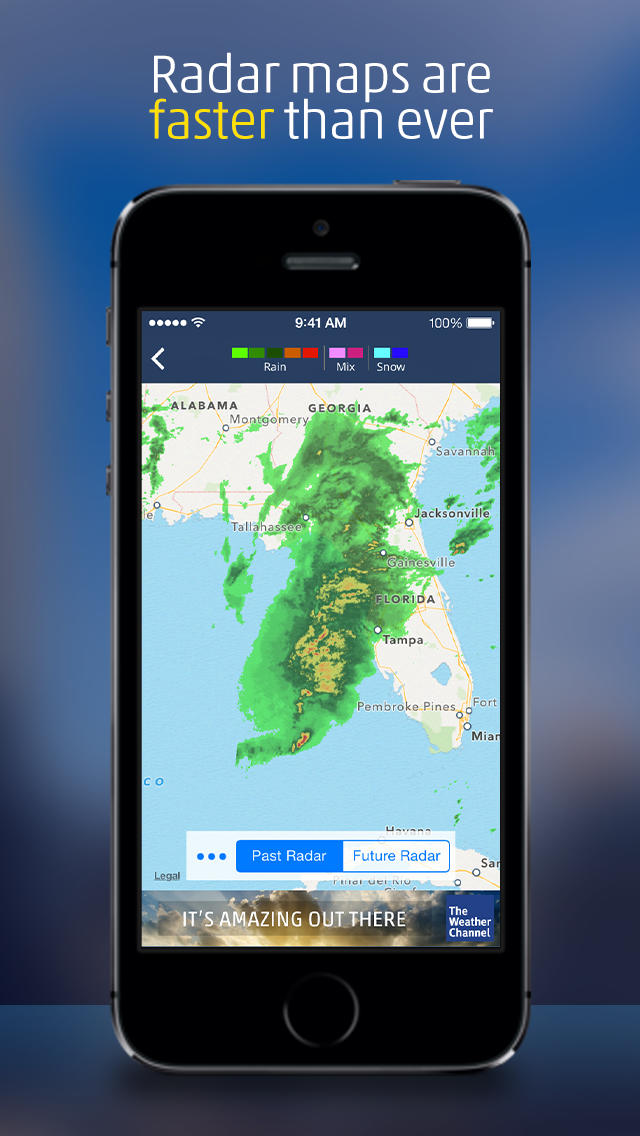 The Weather Channel App Gets New Scroll Down iOS 7 Redesign