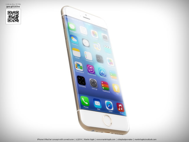 New iPhone 6 Renders Visualize a Display With Slightly Curved Edges [Images]