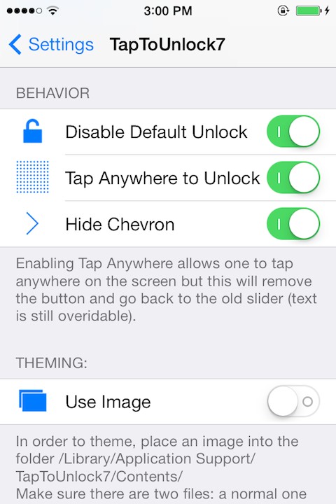 TapToUnlock7 Tweak Lets You Unlock Your iDevice With a Single Tap of a Customizable Button