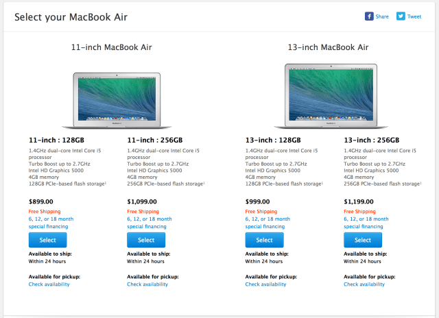Apple Releases New MacBook Airs, Drops Price By $100