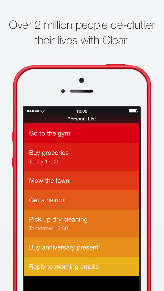 Clear To-Do List App Gets All-New Reminders, New Sound Packs