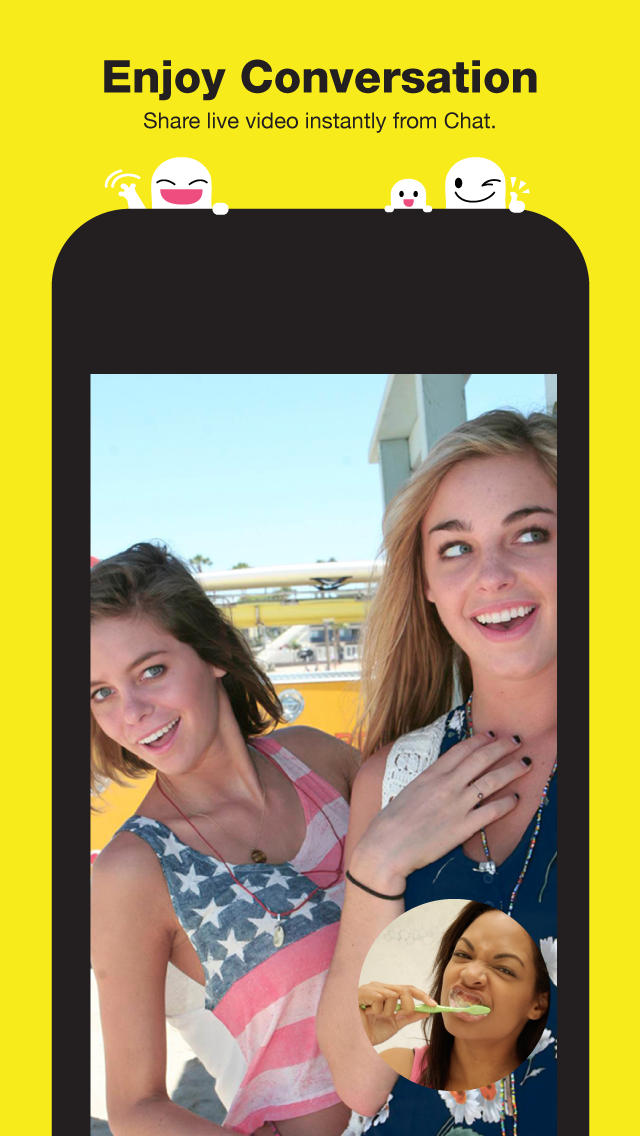Snapchat Update With Video and Text Messaging Now Available to Download