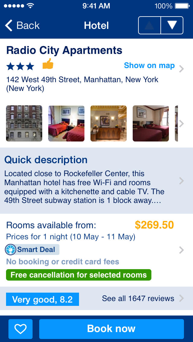 Booking.com App Gets Checkout Reminders, Google Maps Option for Directions
