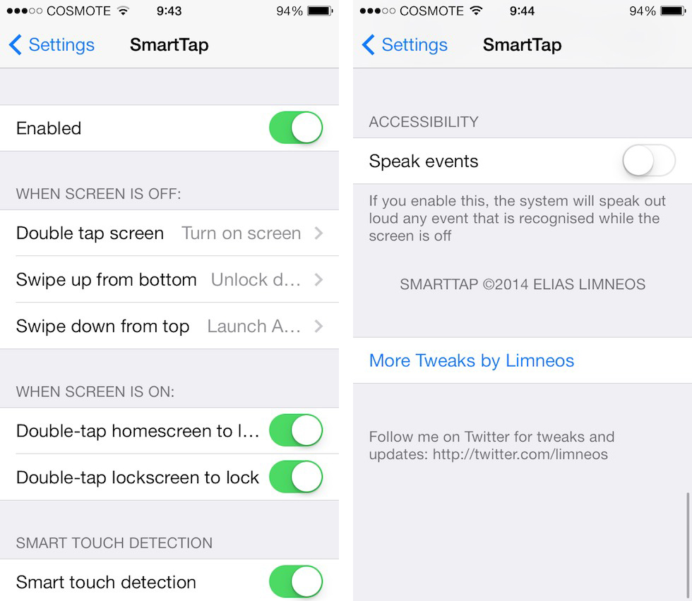 SmartTap Tweak Lets You Wake Your iDevice By Double-Tapping the Screen