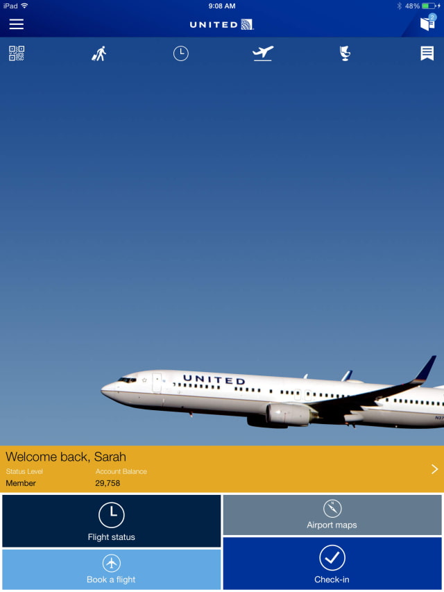 United Airlines App Now Lets You Watch Movies and TV Shows In-Flight