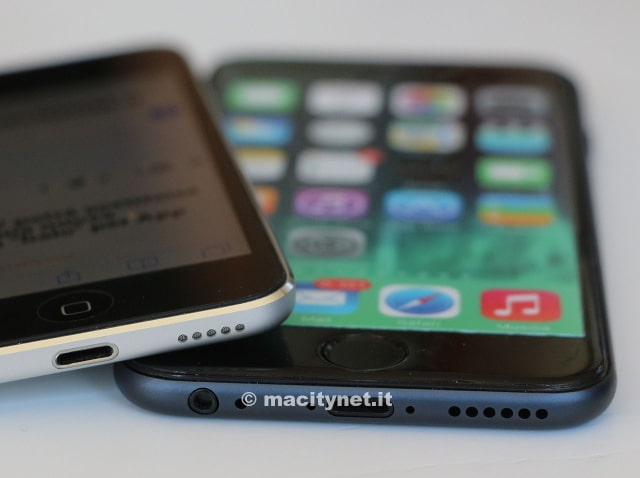 iPhone 6 Mockup vs. iPod touch 5G [Photos]