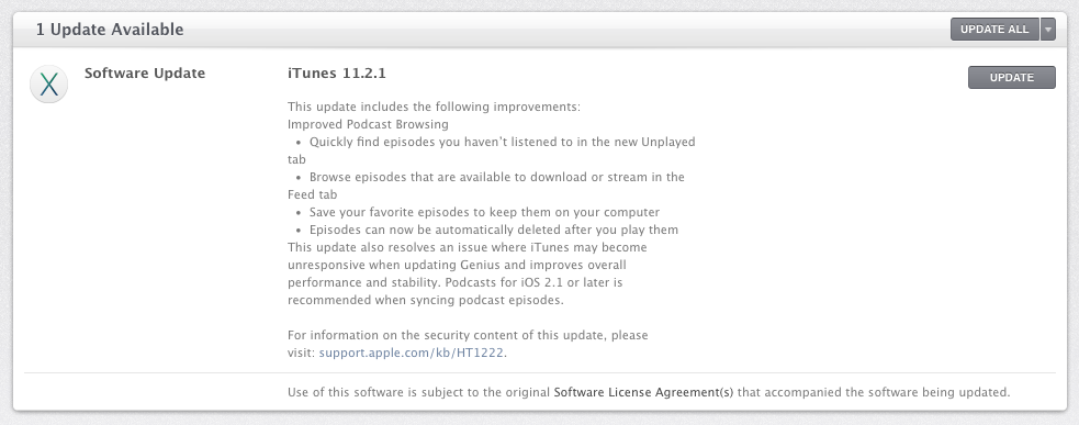 Apple Releases iTunes 11.2.1, Fixes Hidden Users Folder Bug