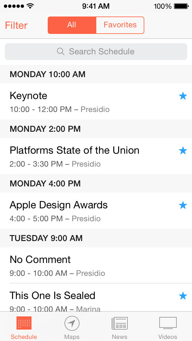 Apple Updates WWDC App With New Design, 2014 Conference Information