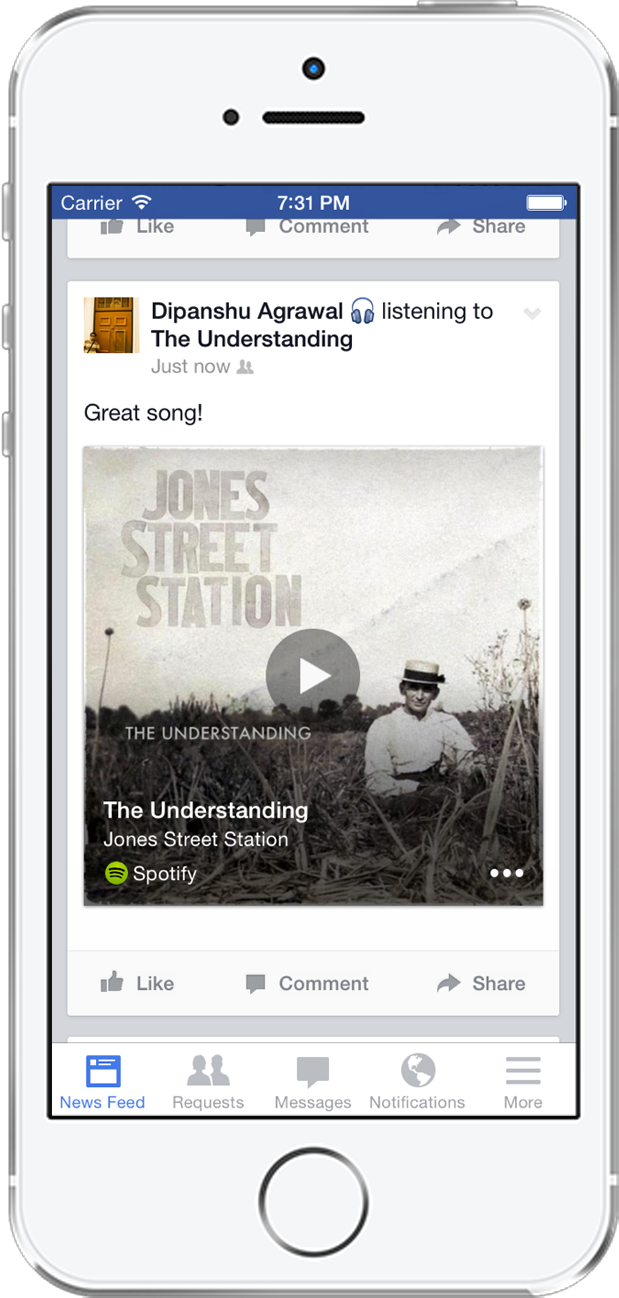 Facebook App to Get Shazam-Like Music, TV Show, and Movie Recognition Feature