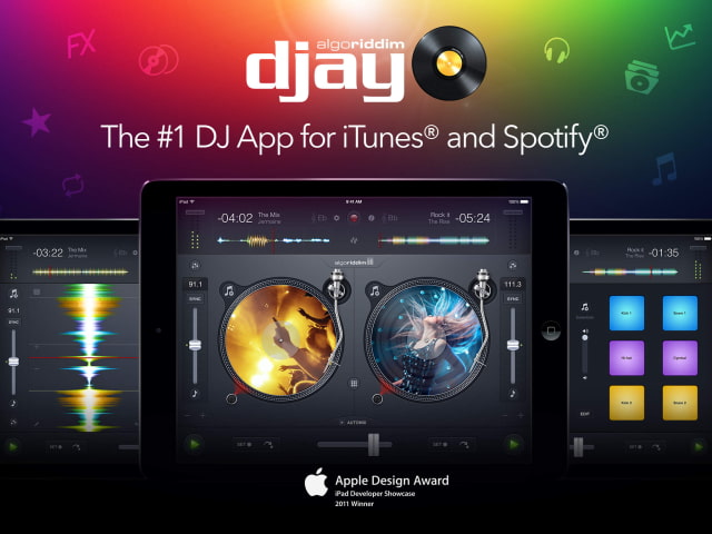 Algoriddim Partners With Spotify to Bring Over 20 Million Songs to Djay 2