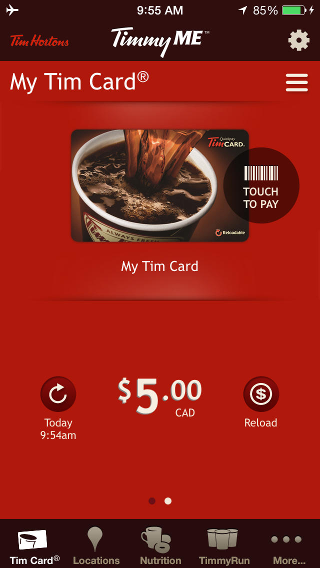 Tim Hortons App Now Lets You Add Your Tim Card to Passbook for Easy Payments