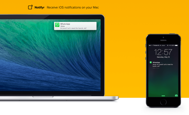 Notifyr Lets You Receive iOS Notifications on Your Mac
