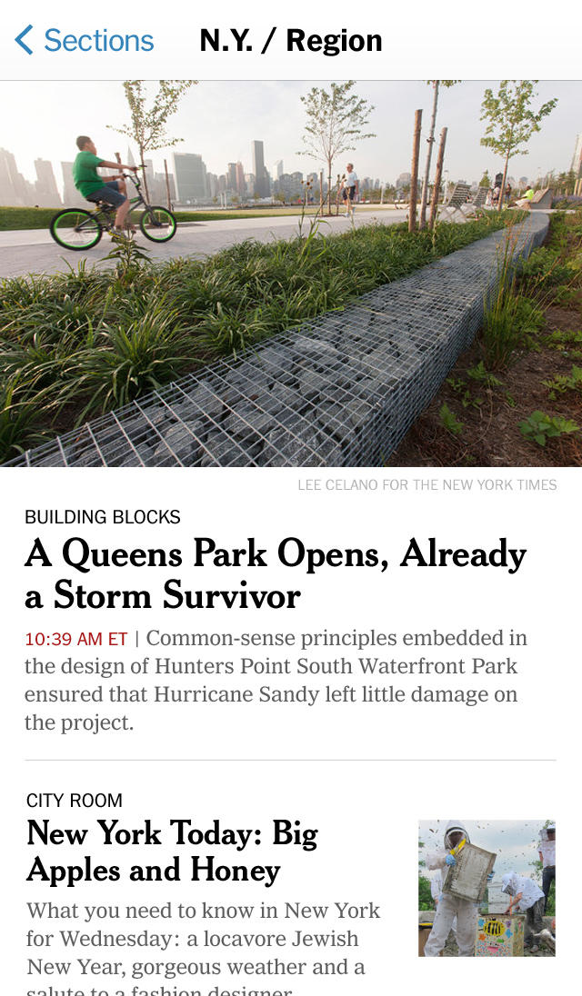 NYTimes App Updated to Bring Complete Coverage of World Cup, More Personalized Content