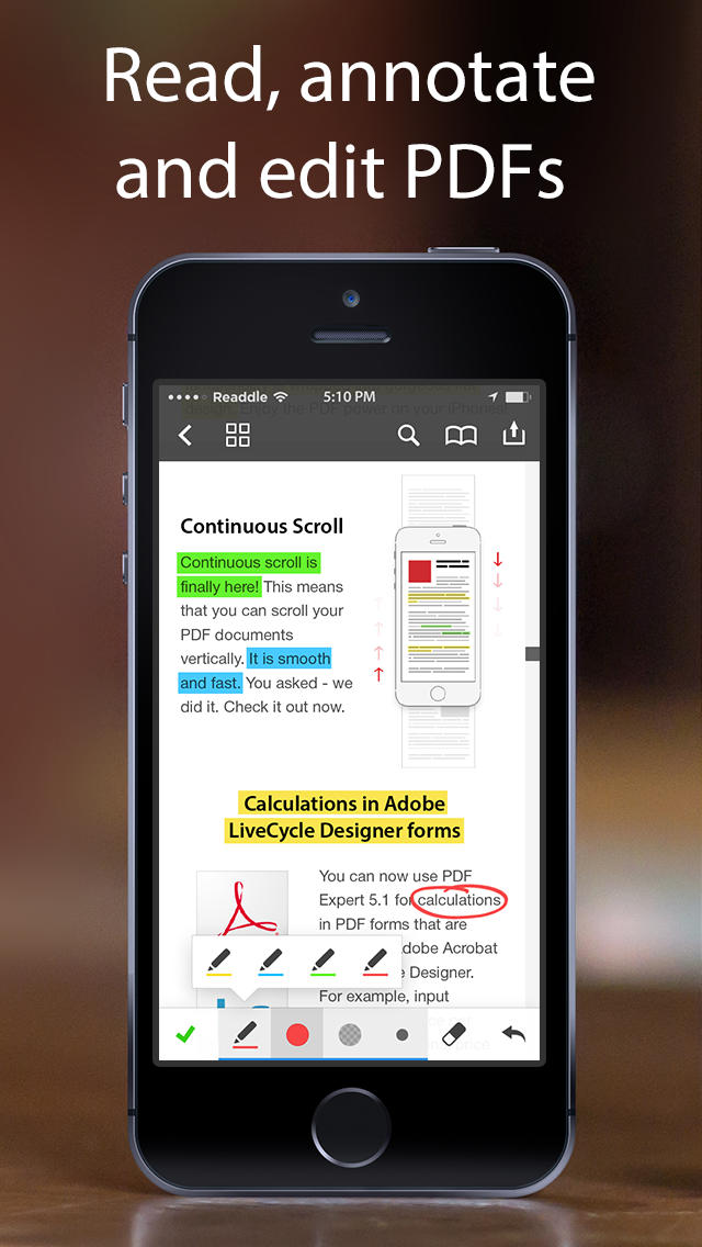Readdle Updates PDF Expert 5 as Universal Binary, Adds Continuous Scroll, Speed Improvements