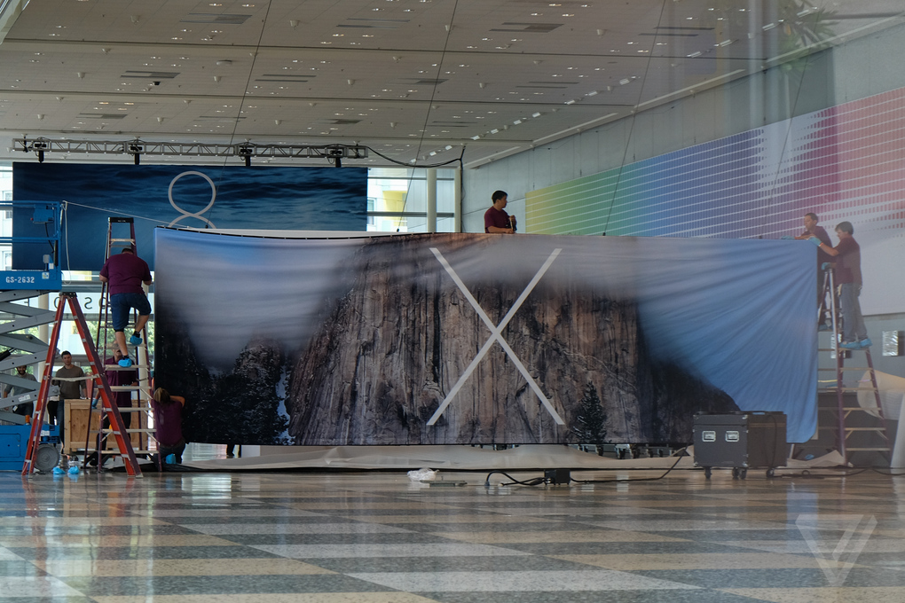 Apple Put Up Its First OS X 10.10 Banner and It Features Yosemite National Park [Image]