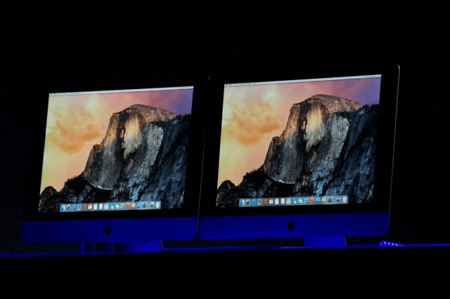 Leaked Photo of iMacs for WWDC Keynote Demo Reveal OS X 10.10