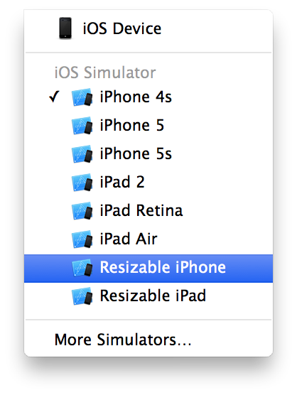 Xcode 6 Beta Features Resizable Simulators Hinting at Larger iPhones and iPads