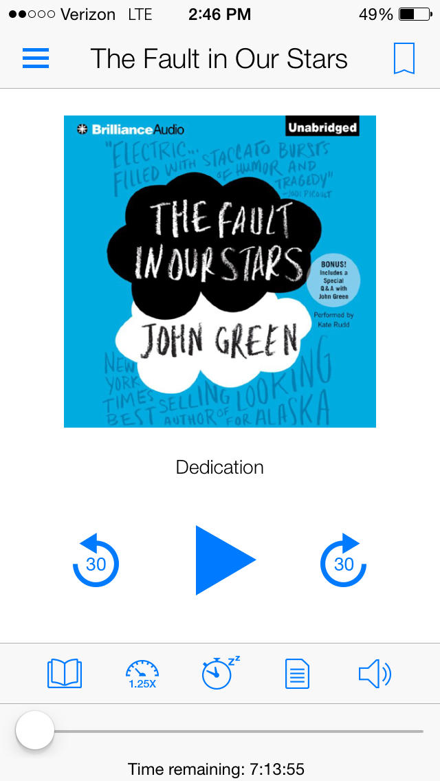 Kindle App Now Lets You Listen to Audiobooks